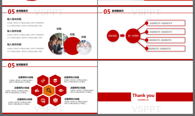 红色公司介绍产品介绍企业宣传公司简介商务融资PPT模板
