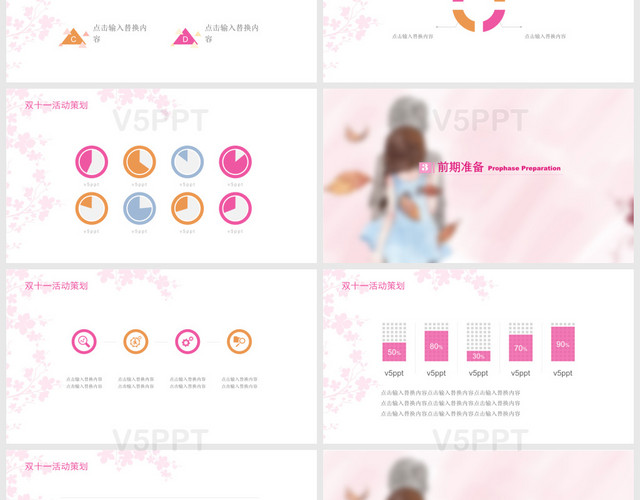 雙十一狂歡促銷活動策劃營銷方案PPT模板