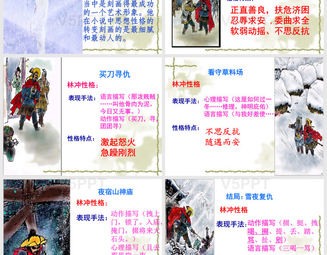 《林教头风雪山神庙》教案PPT