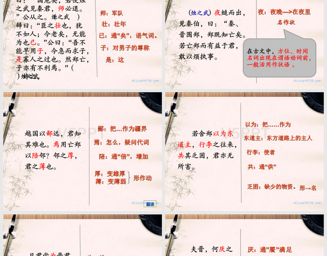 《燭之武退秦師》公開課優(yōu)秀教案PPT