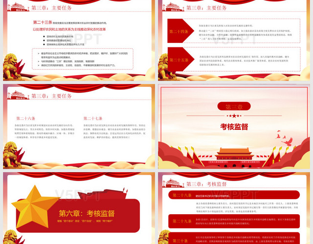 中国共产党农村工作条例解读工作条例——PPT