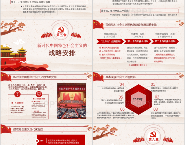 十九大精神解读奋力开创新时代中国社会主义美好未来党课PPT
