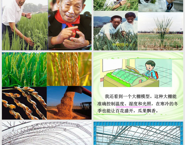 人教版二年级语文上册课件34-农业的变化真大-(1)