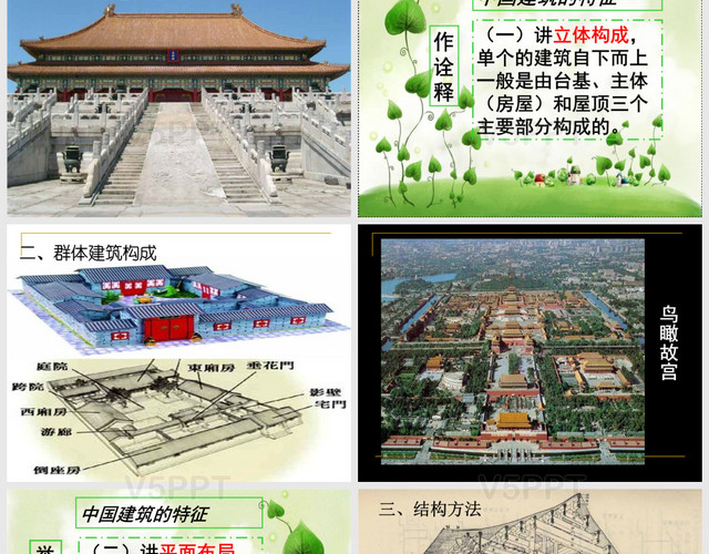 中国建筑的特点PPT