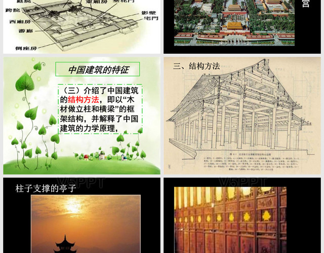 《中国建筑的特征》PPT
